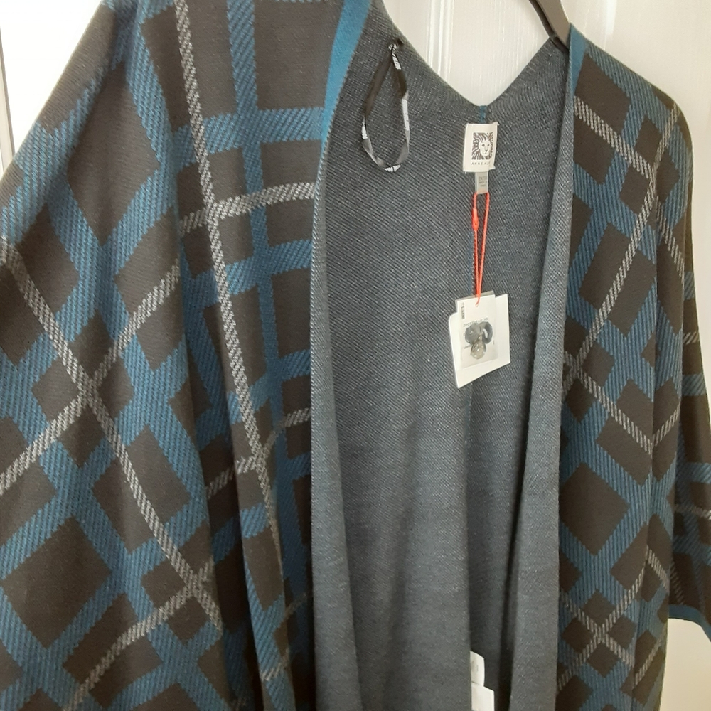 *HP* NWT Anne Klein Size 2X/3X Open Front Cardigan